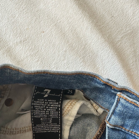 7 for all mankind skinny jeans - Picture 7 of 7